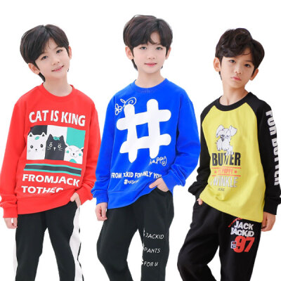 FallJuniorBoysTop And Bottom SetELEMENTARY SCHOOL KidsClothingSweatsuitsBaby Clothes