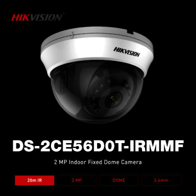 HIKVISION/DS-2CE56D0T-IRMMF/3.6MM/All-In-One