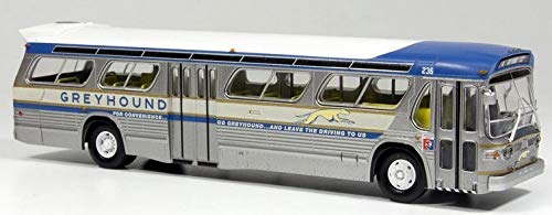 Greyhound Rapido Fishbowl Diecast Model Bus 1:87 Scale HO Scale Rare! 1964 Worlds Fair Coach #236