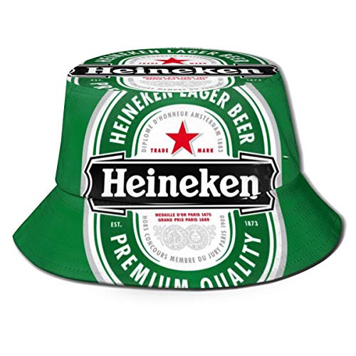 HEI-ne-Ken Casual Sun Bucket Hat Beach Outdoor Cap Black