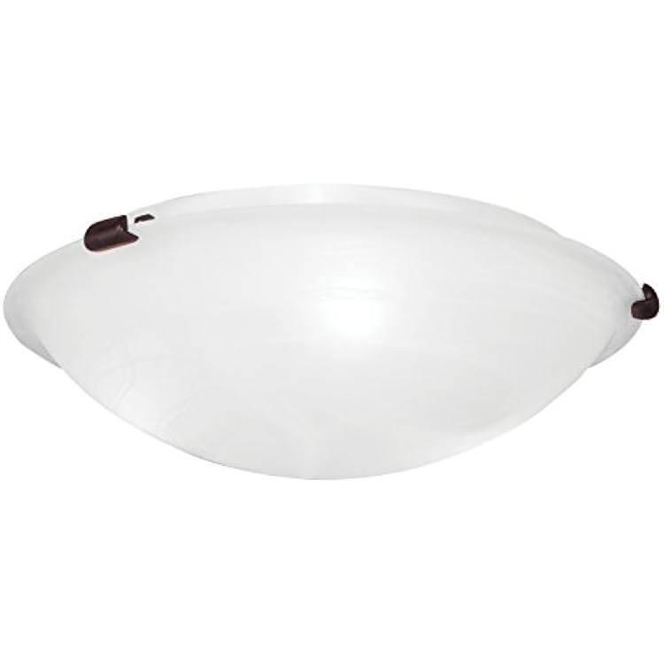 Livex Lighting 8012-07 Oasis 3 Light Ceiling Mount, Bronze