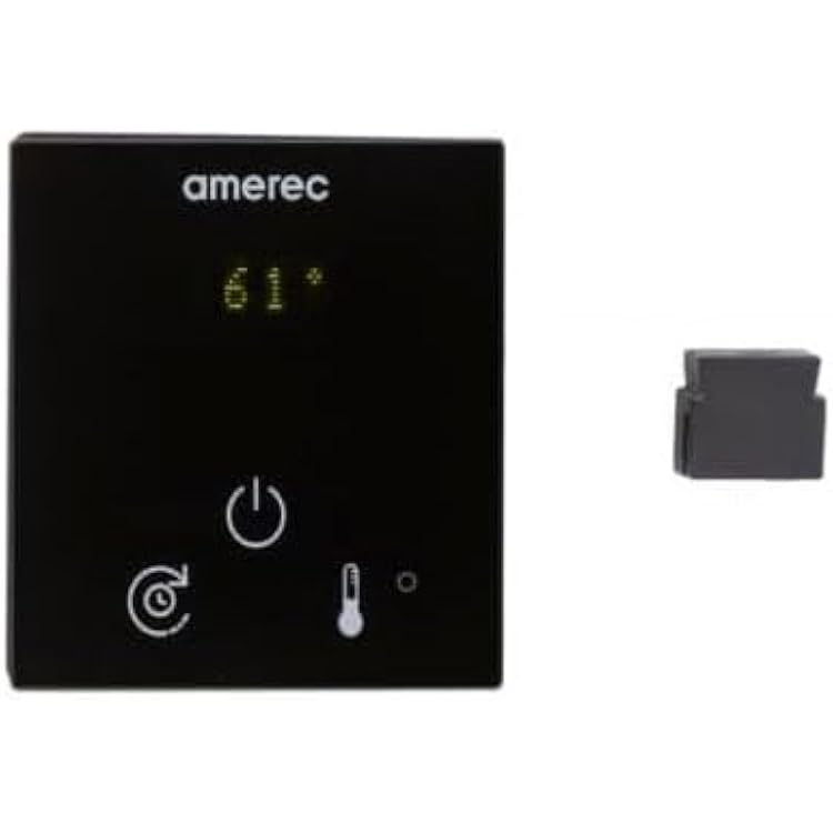Amerec K3 Steamroom Control-Matte Black