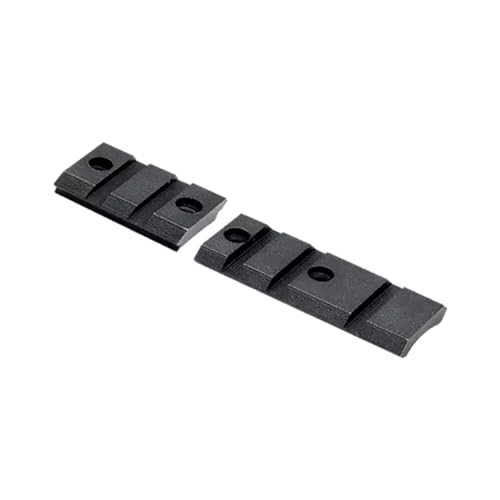 BURRIS Xtreme Secure Reliable Durable Lightweight Compact Solid Steel Slots Tactical 2-Piece Mount Base with Mil-Spec Cross