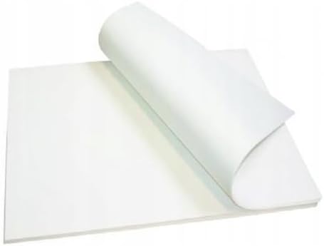 Cellulose Filter Sheets 45x56 cm – 5-Pack | 84g/m² Thick Square Filter Paper for Liquid Filtration | Durable, Eco-Friendly, Laboratory & Industrial Use