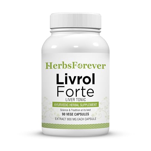 Livrol Forte | Milk Thistle & Herbal Blend | Liver Support Supplement for Wellness & Detox | Natural Formula | 90 Capsules
