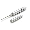 Groz POL-5 Precision Oiler, Solid Aluminum Body with Steel Needle Tip, 5 ml Leak-Proof Reservoir, Pocket Clip and Screw-On Cap, 5-5/8" Overall, for Low-Viscosity Oils (41805)