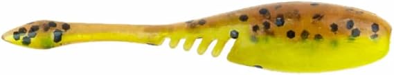 Baitfuel 2 NanoShad Pumpkin Chartreuse