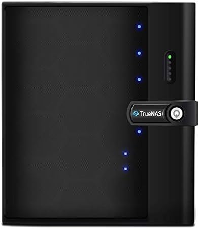 TrueNAS Mini X+ Compact ZFS Storage Server with 5+2 Drive Bays, 32GB RAM, Eight Core CPU, Dual 1/10 Gigabit Network (Diskless)...