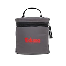 Eskimo Battery Bag, Interior Pockets, 2 Batteries, Waterproof, Multiple Pockets, Compact Design, 46080