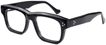 Retro Fashion Thick Acetate Tortoise Shell Eyeglasses Frames Classic Men Women Square Rectangular