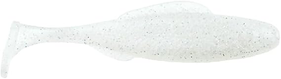 BAITFUEL Saltwater GO2 Minnow | Realistic Soft-Plastic Swim Bait | Saltwater Inshore Tail & Scent Technology | Trash, 3-Inch