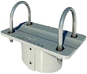 IronRidge 2" Top Cap, Heavy Duty Cast Aluminum, Pipe Clamp, Hardware Clamp Vise for 2-inch Pipes