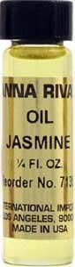 Anna Riva Oil- Jasmine 1/4oz~ for Anointing Candles, Charms & Altar Tools ~