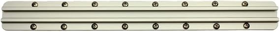 YakAttack GT175 Generation II GearTrac - Size Options | Heavy-Duty Silver Kayak Surface Mount Track | Accessory Mounting | Topside Installation | Compatible with 1/2" Wide Track Hardware