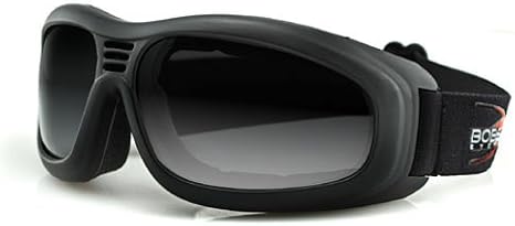 Balboa Bt2001 Touring 2 Goggle, Black Frame, Anti-fog Smoked Lenses