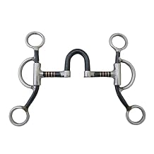 AJ Tack Double Rein Correction Short Shank Bit
