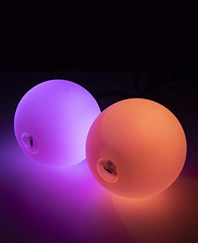 Oddballs 95mm LED Contact Poi - Multi-Function Colour Selection - USB Rechargeable