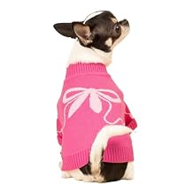 Fitwarm Banana Dog Sweater, Thermal Dog Winter Clothes for Small Dogs Boy Girl, Pet Outfit, Brown, Yellow, Large