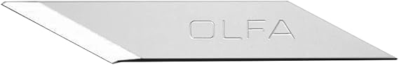 OLFA 4mm Art Knife Replacement Blades (KB-5/30B) - Carbon Steel, 25 Blades