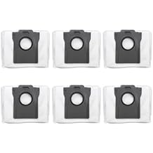6-Pack Dust Bags Compatible With Dreame D20 Plus & D20 Vacuum Cleaner, High-Capacity Replacement For Home Cleaning