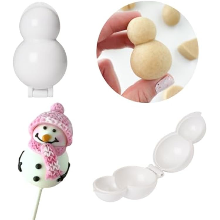 The Original My Little Cakepop Pro Cake Pop Mold since 2010. Snowman Shaped. Injection Molded with ABS Food Grade BPA Free Plastic. Hygienic and strong. Use for Cake Pops, Play Dough, Soap, and More.