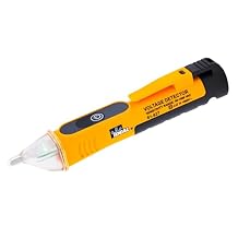 Ideal Single Range 50-600V Non-Contact Voltage Tester CAT IV 600V AC NCVT with LED Voltage Indicator, Audible & Visual Alerts, Auto Power-Off, Low Battery Alert Professional Electrician & DIY Tool