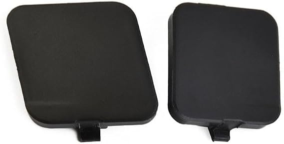 Windshield Side Garnish Lid Cover Pair For Honda Crv Years 2007 Through 2011 Black Decorative Cap Kit Replacing Part Numbers 73163-swa-003 And 73153-swa-003 Abs Material