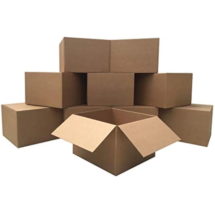 Uboxes Extra Large Moving Boxes 23 x 23 x 16 Pack of 10