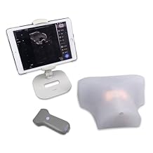 Thyroid Ultrasound Training Model Kit - Ultrasound-Guided Biopsy Practice Phantom, Reusable & Durable Polymer Model for Medical Students and Medical School Training