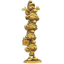 Plastoy IMPS Gold Smurfs Column