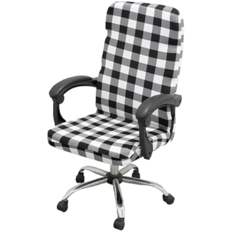 Cat Proof Office Chair Cover 1200D Polyester Armrest Protectors Scratch Resistant Desk Chair Cover Set,J,M
