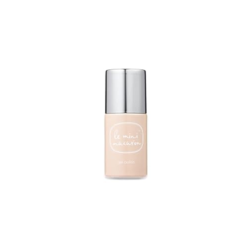 le mini macaron 3-in-1 Gel Nail Polish Combining Base Coat, Color, and Top Coat | Salon Quality | Smudge-Free | Chip Free | Quick Drying | Soak Off | Pearlescence