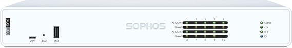 Sophos XGS 128 (Gen2) Network Security Appliance with 3 Years Standard Protection (XT128Z36ZZPCUS) | 9 x 2.5 GE Ports + 1 SFP | Enterprise Firewall, Advanced Threat Protection, SD-WAN