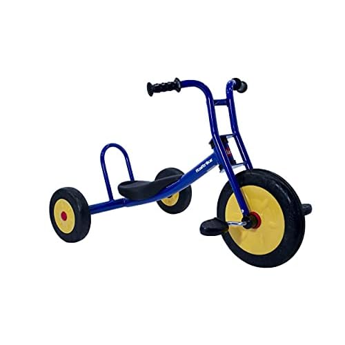 Italtrike Atlantic SuperTrike Outdoor Tricycle for Toddlers and Kids, Superior Engineering, Strong and Durable, Easy Assembly, Adjustable Seat, Ages 3-6 Blue