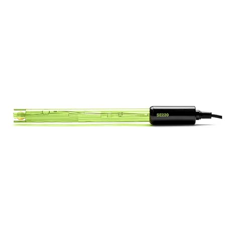 Milwaukee Instruments SE220 Gel Filled pH Electrode Double Junction, BNC Connector, 1 m Cable