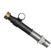 Yard Butler Inlet Pipe for HT-2EZ - Fix Leaks Fast - Aluminized Steel Part with Nylon Bearing - Octagonal Brass Coupling - Garden Hose Cart Replacement - Leakproof Hose Inlet Solution