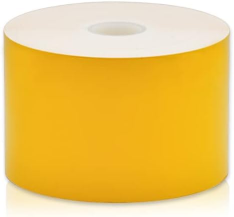 Yellow Premium Vinyl Labeling Tape for Safetypro and Duralabel 300 Printers, SafetyPro Brand 3" x 150'