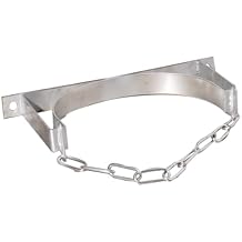 Wall-Mounted Stainless SteelGas Cylinder Storage Rack, 40/50 L Cylinder Bracket with Adjustable Chain, 12 23 34 in Clinics Gas Cylinder Organizer Shelf(32 cm/12.6 inch)