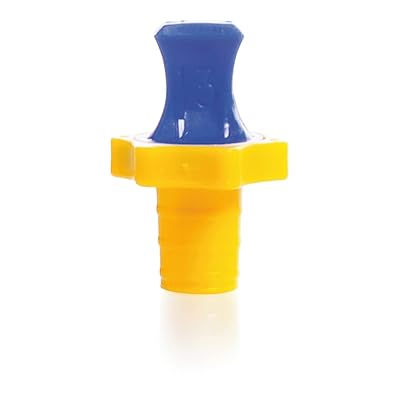 Kimble 28160R-13 HDPE Linear Stopper, 13 Size Case of 6