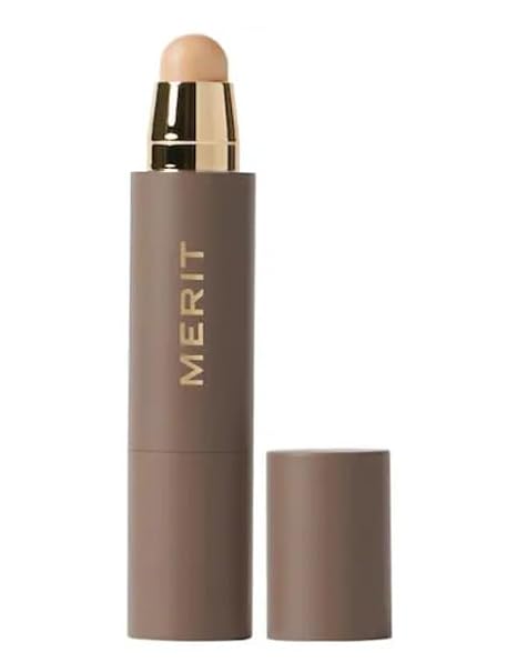 MERIT The Minimalist Perfecting Complexion Foundation and Concealer Stick - Ochre (light medium with warm undertones) 0.23 oz / 6.s g