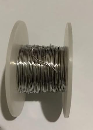 304 kalite paslanmaz çelik tel, taç teli, takı teli, arajman teli 030mm 100mt