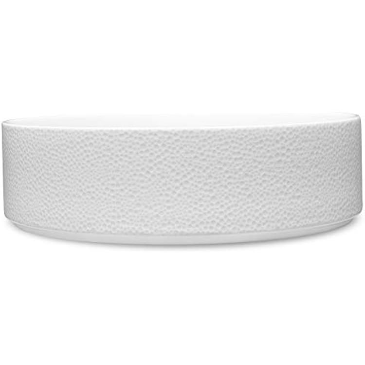 Noritake ColorTex Stone White Stax Serving Bowl, 10, 67 oz.