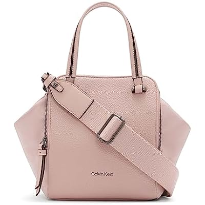 Calvin Klein Marble Triple Compartment Mini Satchel Crossbody