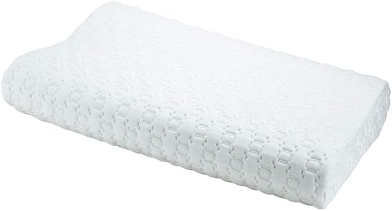 ObusForme Neck Pillow | Contour Cervical Pillow | High and Low Height Options for Optimal Neck Support and Sleep | Breathable Cover for Maximum Airflow | Comfort Sleep