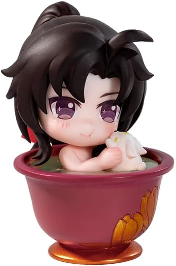 THE UNTAMED Mo Dao Zu Shi Desktop Decorations,Q Version Character Ornaments, Animation Peripheral Products (Wei Wuxian)