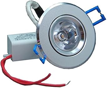 1W LED Ceiling Light Fixture Bulb Flush Mounting Cabinet Recessed L...