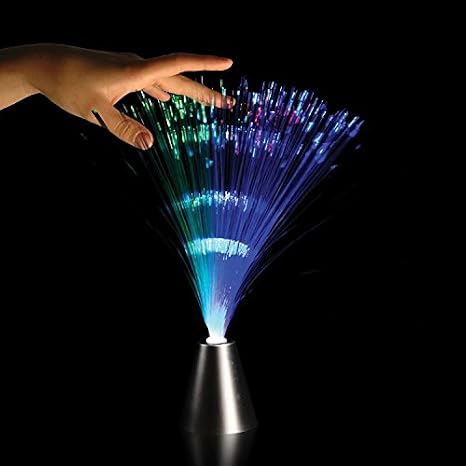 LED Fiber Optic Centerpiece Lamp - 13"