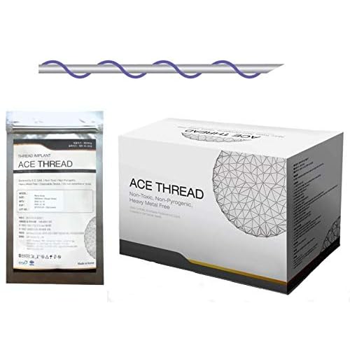 ESD ACE PDO thread lift KOREA facewhole body - Mono Screw Type 400pcs - 12 sizes 29G50