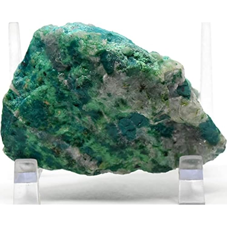 120g 2.6 Blue Green Chrysocolla wQuartz Rough Natural Gemstone Crystal Mineral Raw Specimen from Peru