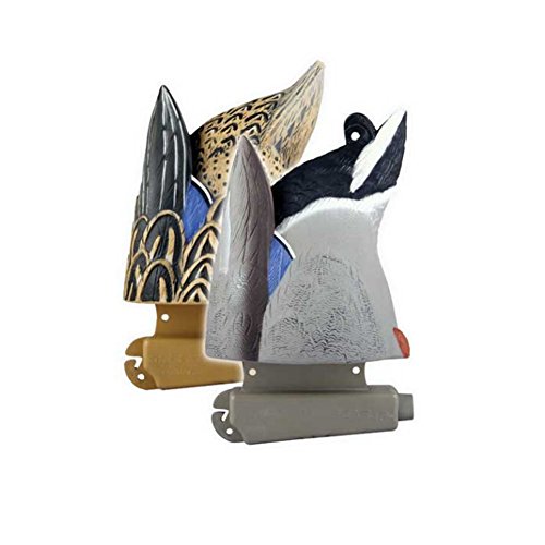 Avery GHG Pro-Grade Mallard Butt-Up Feeder Decoys, 2-Pack | Realistic Durable Duck Hunting Decoy Set, Head-Down Feeding Posture, Forward Weighted Swim Keel, 1 Drake & 1 Hen Bottom-Up Floaters 73101